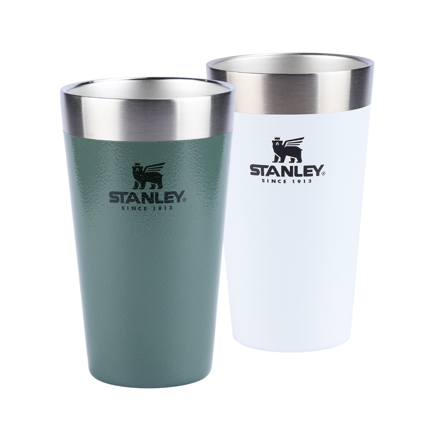 Kit 2 Copos Térmicos de Cerveja Hammertone Green e Polar | 473ml