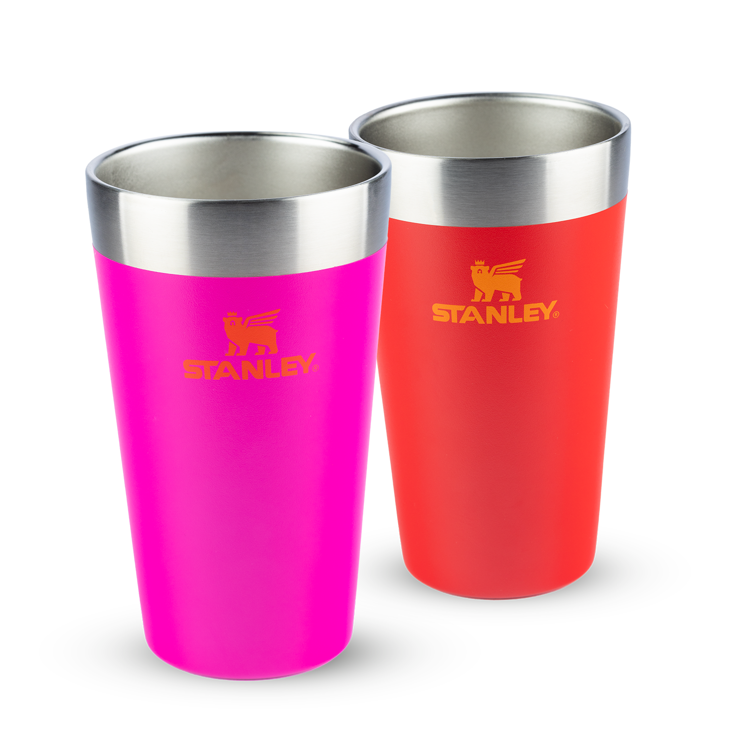 Kit 2 Copos Térmicos de Cerveja Chili e Vivid Violet | 473ml