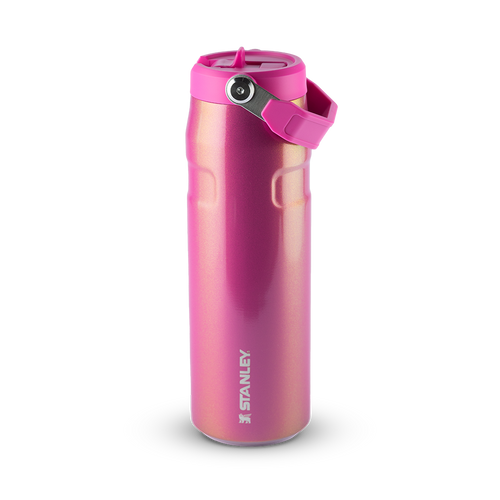 Garrafa Térmica Aerolight Flip Straw Stanley Dazzle Pink Shimmer | 710ML