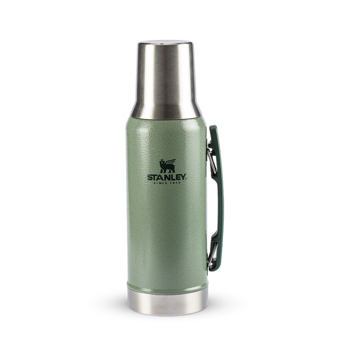 Garrafa Térmica Mate System Hammertone Green | 1.2L