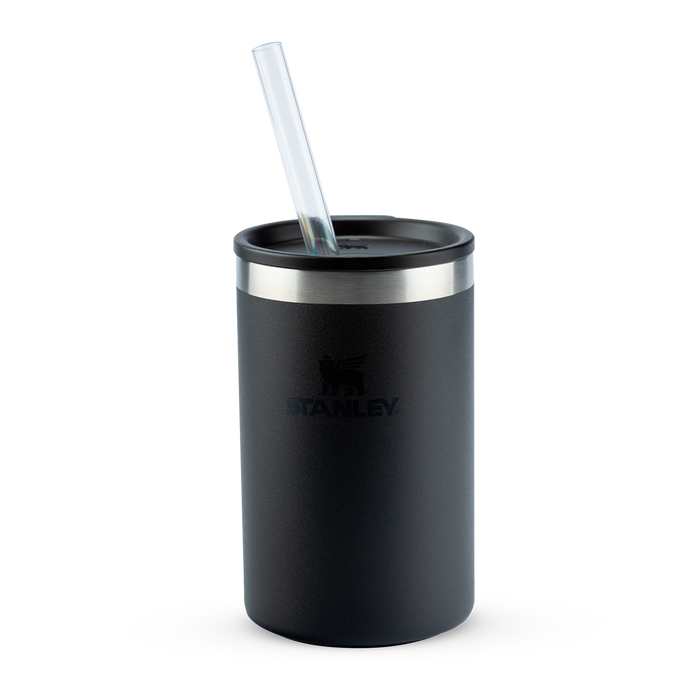 Can Cooler com canudo Black 2.0 | 296ML