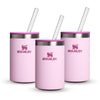 Modelo 1 - Kit 3 Can Cooler com canudo Cherry Blossom | 296ML