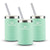 Product swatch for Kit 3 Can Cooler com canudo Pistachio | 296ML