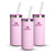 Product swatch for Kit 3 Can Cooler Slim com canudo Cherry Blossom | 296ML