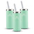 Product swatch for Kit 3 Can Cooler Slim com canudo Pistachio | 296ML