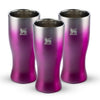 Modelo 3 - Kit 3 Copos Happy Hour Pilsner Glass Vivid Violet | 444ml