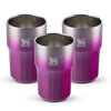 Modelo 7 - Kit 3 Copos Beer Tumbler Happy Hour Vivid Violet Haze| 384ml