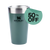 Product swatch for Copo Térmico de Cerveja Stanley Hammertone Green | 473ML