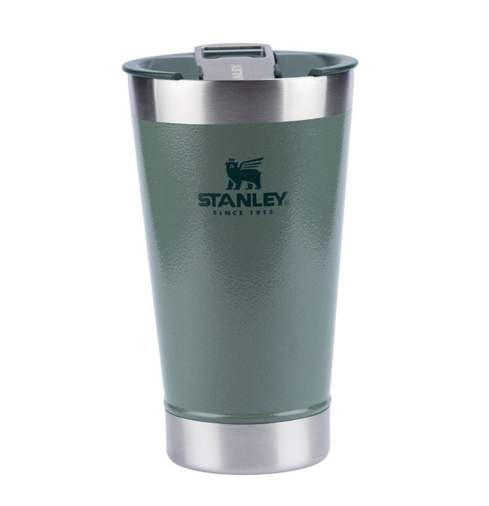 Stanley 1913 Copo Térmico de Cerveja (com tampa) Stanley Hammertone Green 473ML