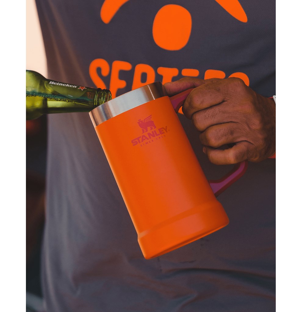 Stanley 1913 Caneca Térmica de Cerveja Stanley Signal Orange 709ML