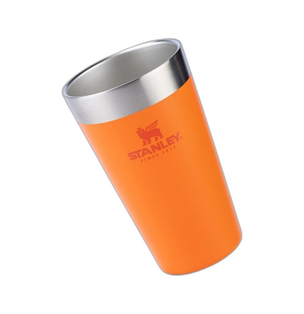 Copo Térmico de Cerveja Stanley Signal Orange | 473ML