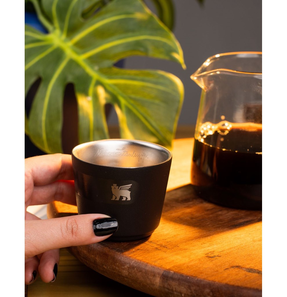 Caneca Daybreak Demitasse Stanley Matte Black 65 ml – Stanley 1913