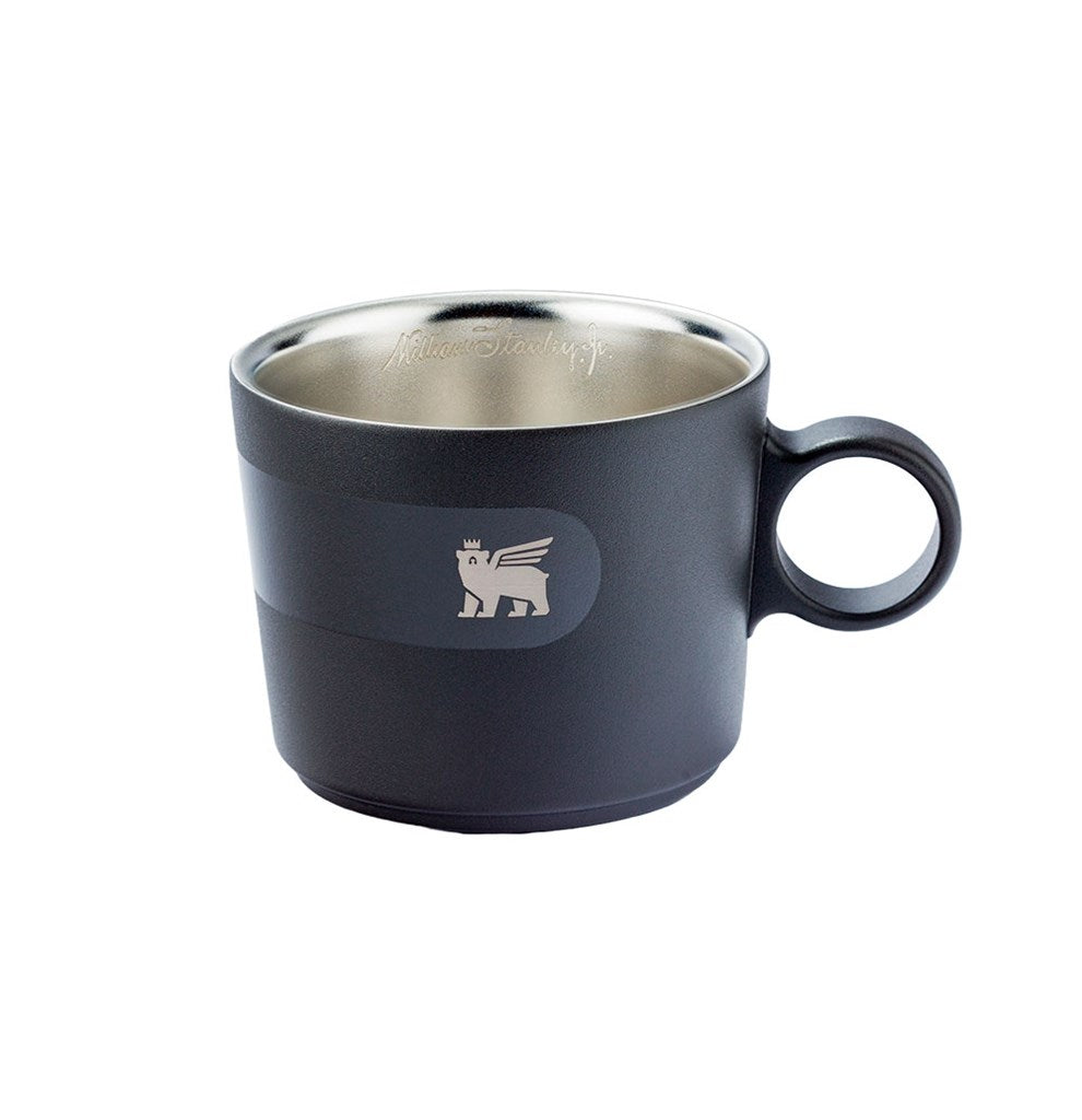 Stanley 1913 Caneca Daybreak Cappuccino com Pires Stanley Matte Black 192ML  | View 3