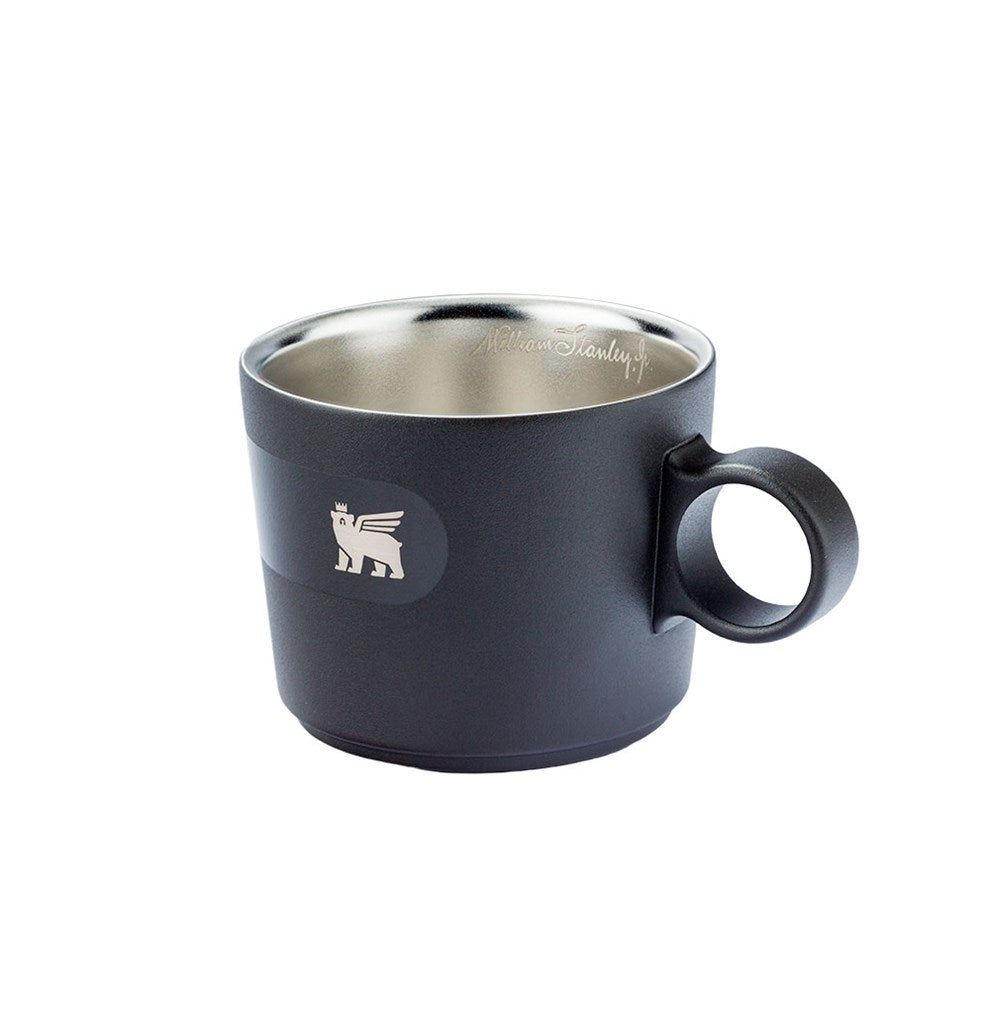 Stanley 1913 Caneca Daybreak Cappuccino com Pires Stanley Matte Black 192ML  | View 4