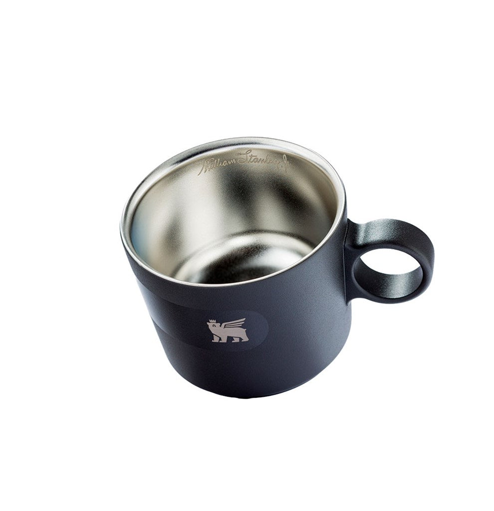 Stanley 1913 Caneca Daybreak Cappuccino com Pires Stanley Matte Black 192ML  | View 5