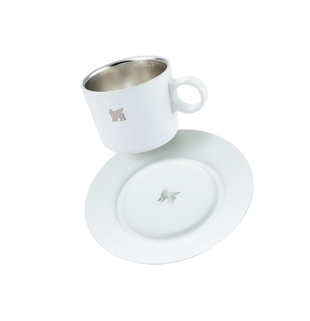 Stanley 1913 Caneca Daybreak Cappuccino com Pires Stanley Pale Stone 192ML  | View 1