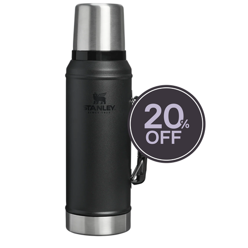 Garrafa Térmica Classic Black 2.0 | 0.95L
