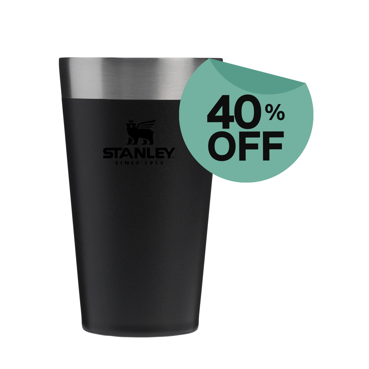 Copo Térmico de Cerveja Stanley Black 2.0 | 473ML