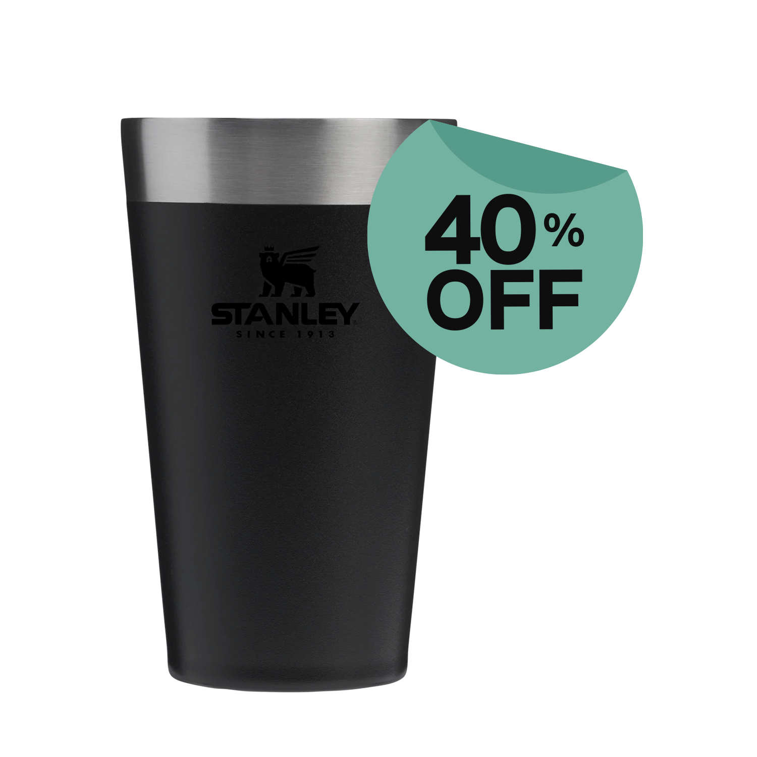 Copo Térmico de Cerveja Stanley Black 2.0 | 473ML