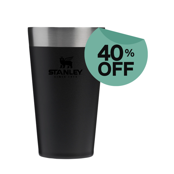 Copo Térmico de Cerveja Stanley Black 2.0 | 473ML