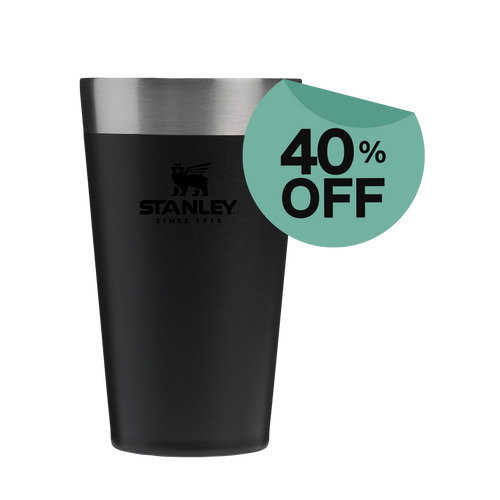 Copo Térmico de Cerveja Stanley Black 2.0 | 473ML