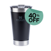 Modelo 1 - Copo Térmico de Cerveja (com tampa) Stanley Matte Black | 473ML