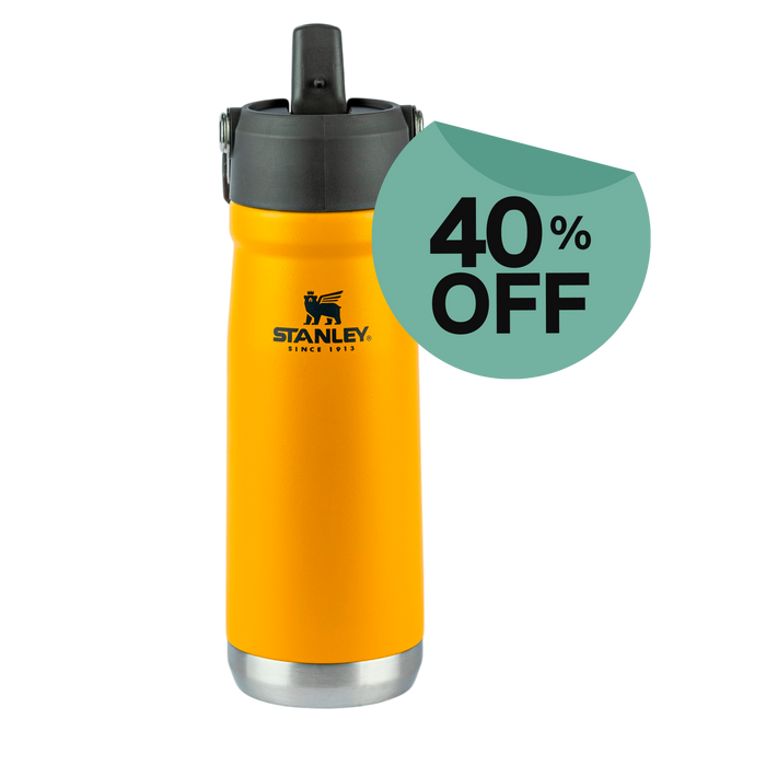 Garrafa Térmica Flip Straw Stanley Saffron | 651ML