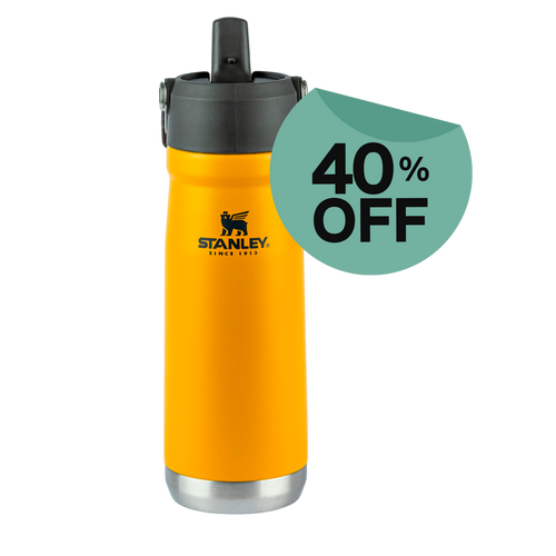 Garrafa Térmica Flip Straw Stanley Saffron | 651ML