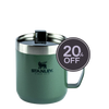 Modelo 2 - Camp Mug Stanley Hammertone Green | 350ML