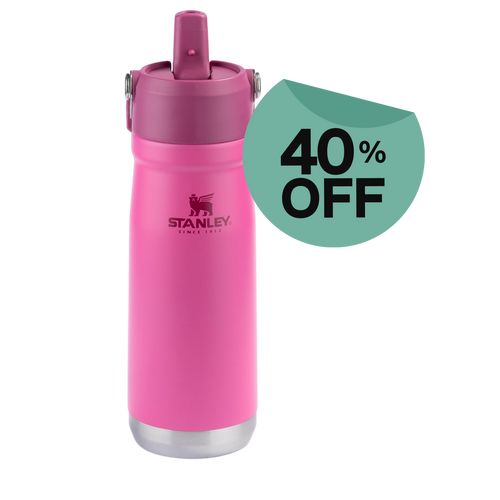 Garrafa Térmica Flip Straw Stanley Azalea | 651ML