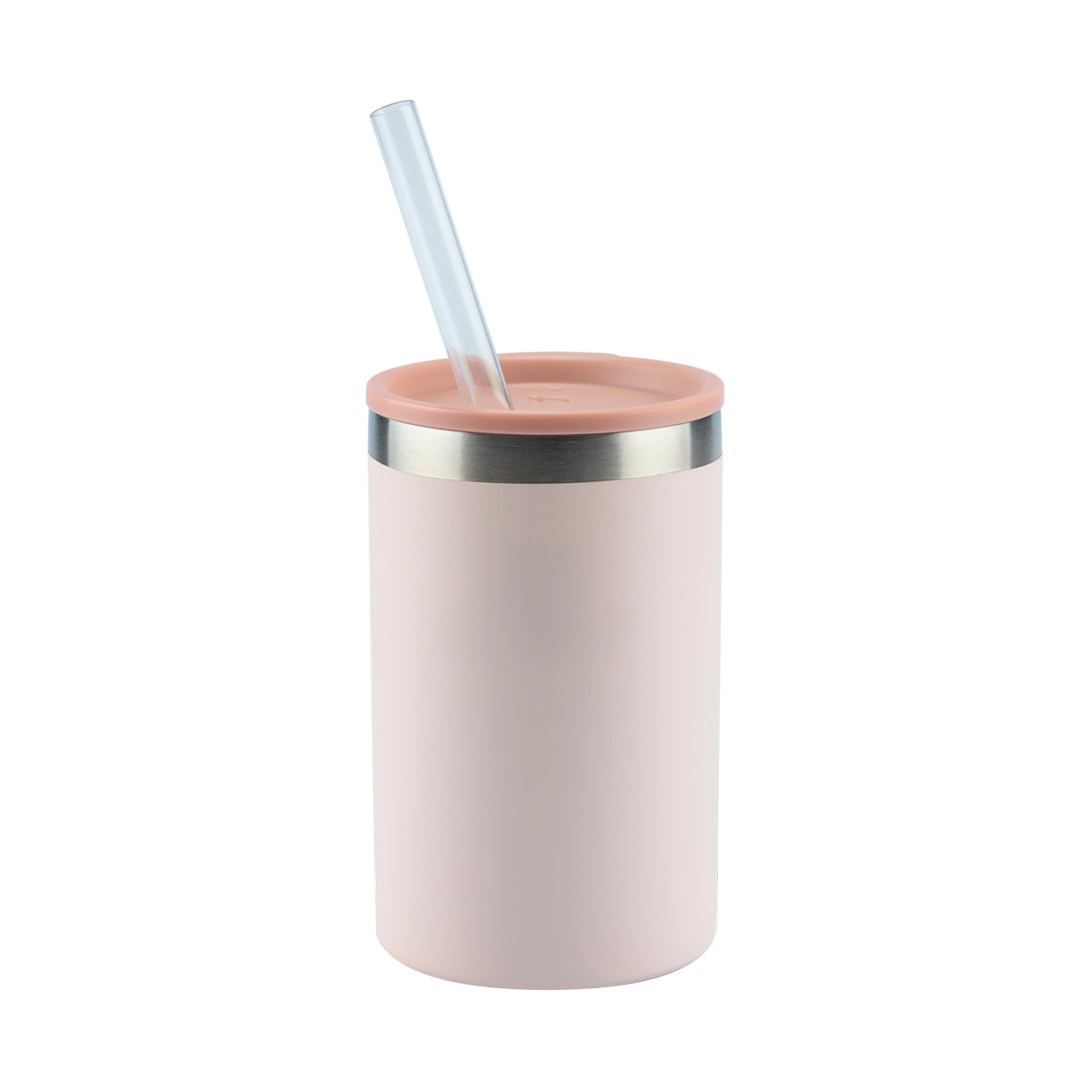 Can Cooler Com Tampa E Canudo Rose Quartz 296 ml – Stanley 1913 BR