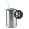 Modelo 7 - Can Cooler com canudo Stainless Steel Shale | 296ML