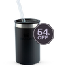 Modelo 9 - Can Cooler com canudo Black 2.0 | 296ML