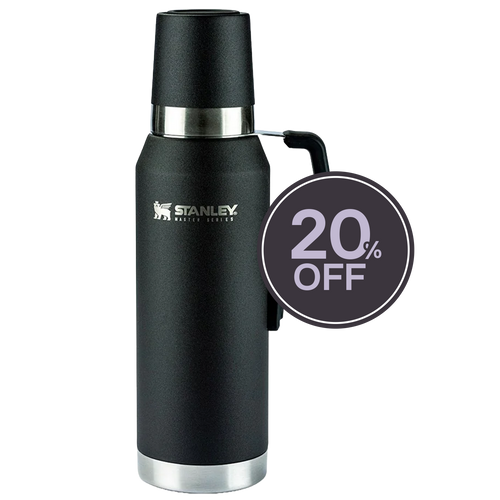 Garrafa Térmica Master Series Foundry Black | 1.3L