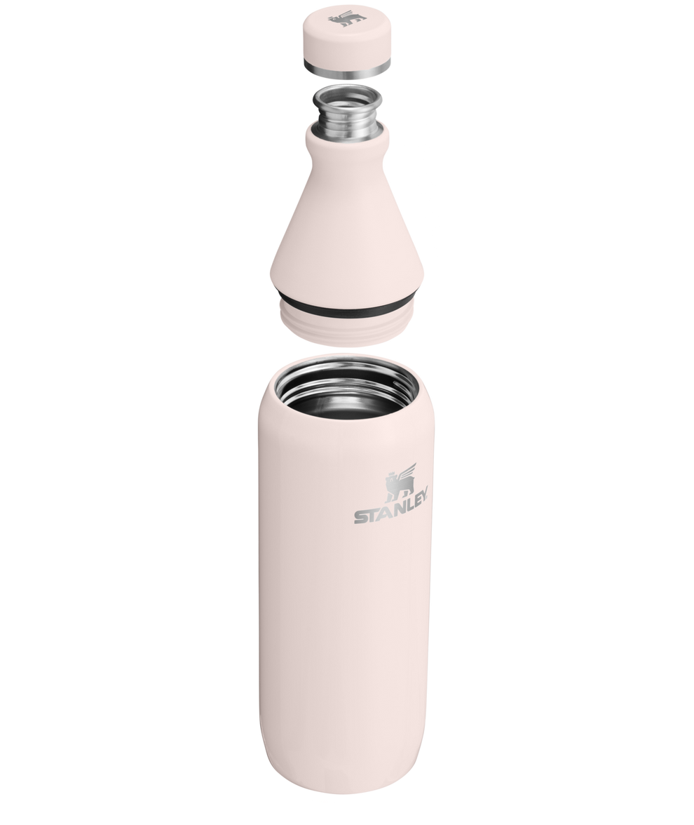 Stanley 1913 Garrafa Térmica Slim Bottle Rose Quartz 591ml