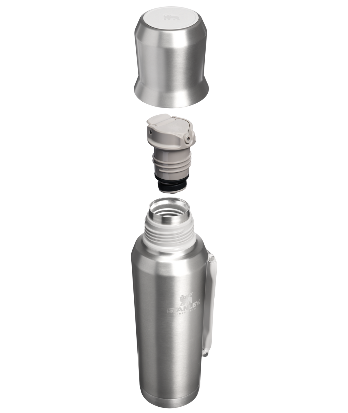 Stanley 1913 Garrafa Térmica Mate Stainless Steel Ash 1.2L