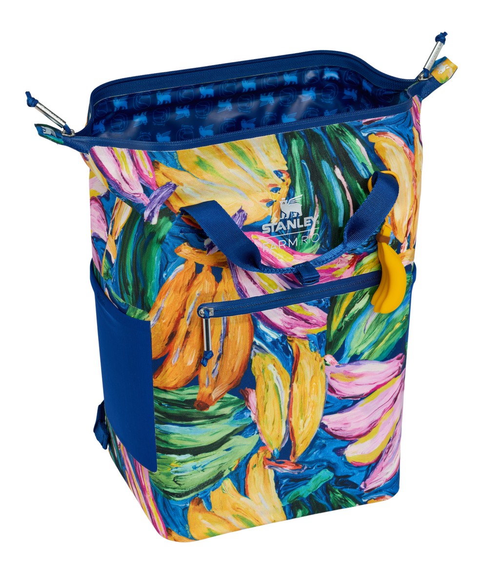 Stanley 1913 Stanley 1913 Farm Rio Mochila Térmica Madeleine Painted Bananas 13.2 L