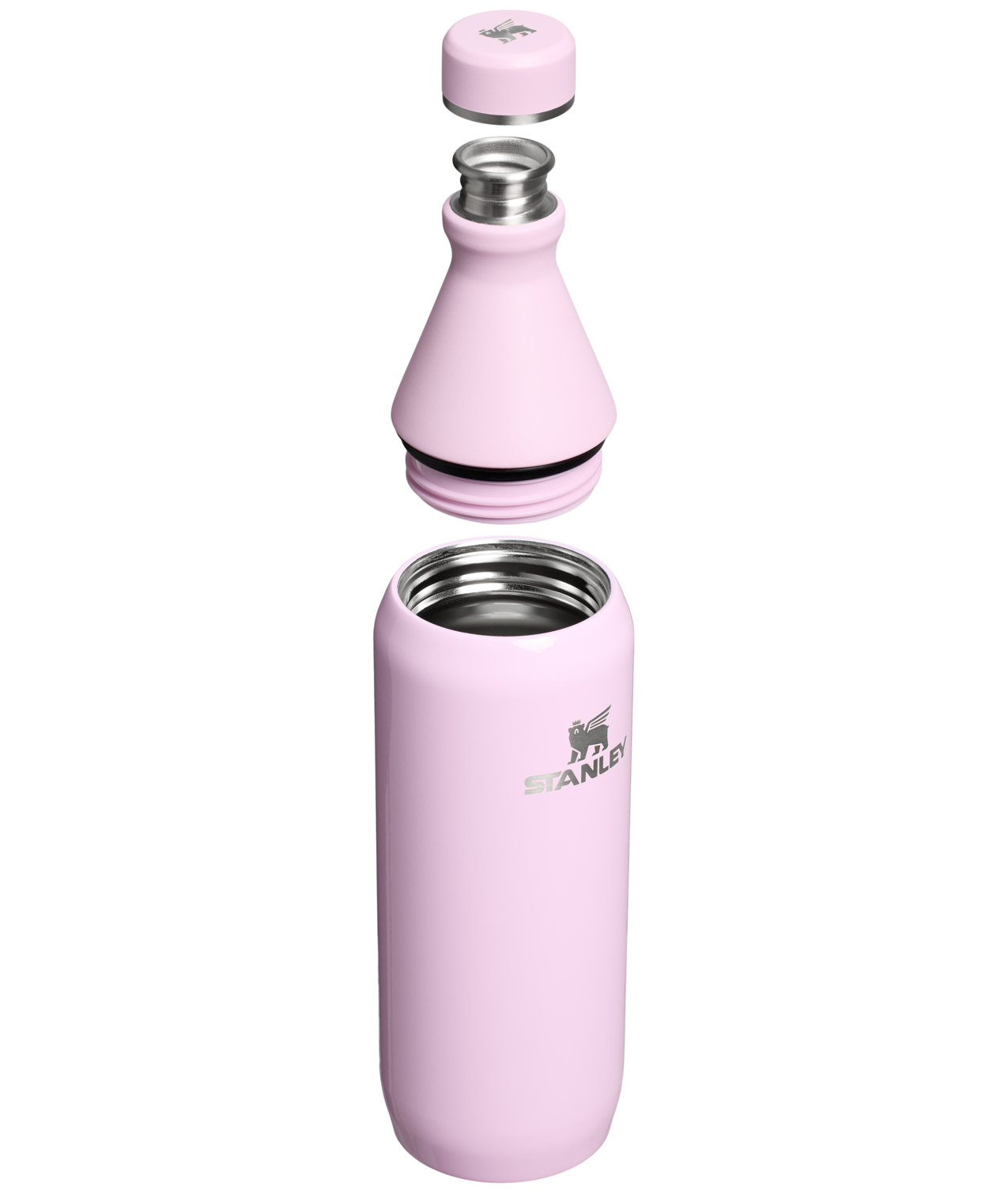 Stanley 1913 Garrafa Térmica Slim Bottle Cherry Blossom 591ml  | View 2