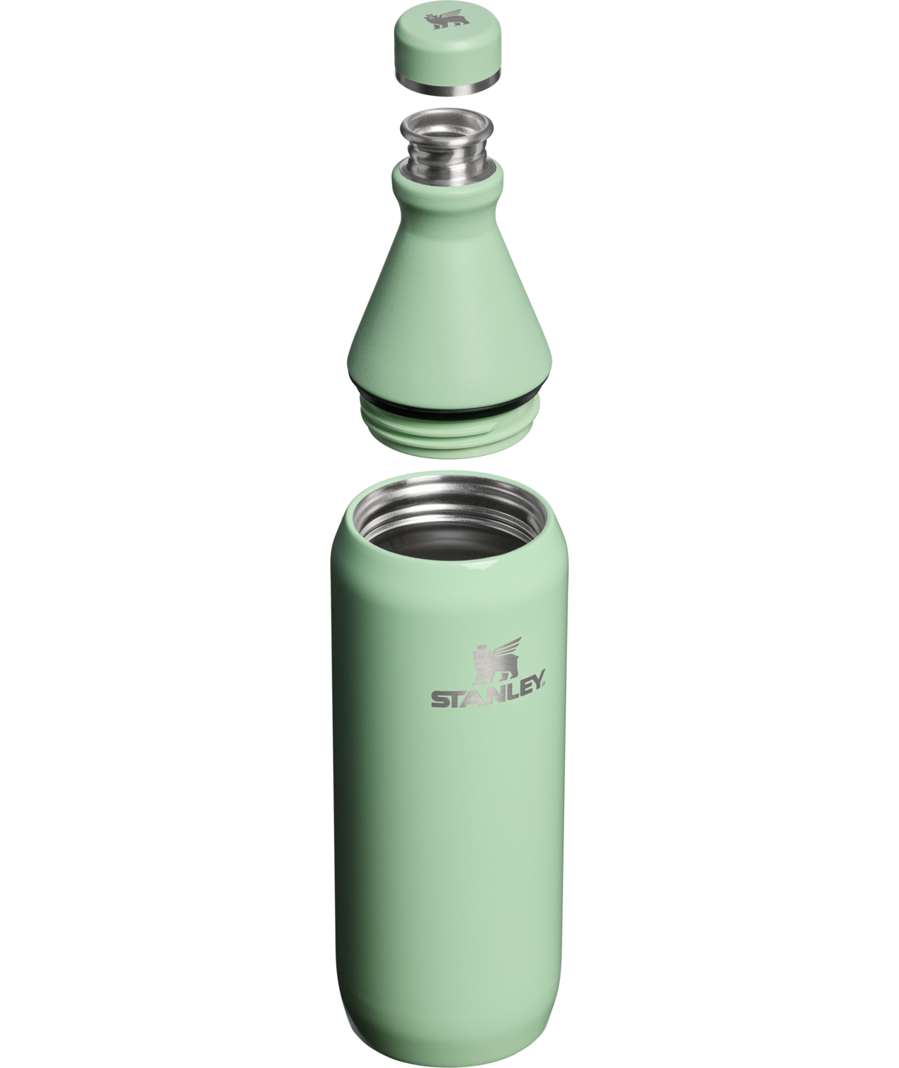 Stanley 1913 Garrafa Térmica Slim Bottle Pistachio 591ml  | View 2