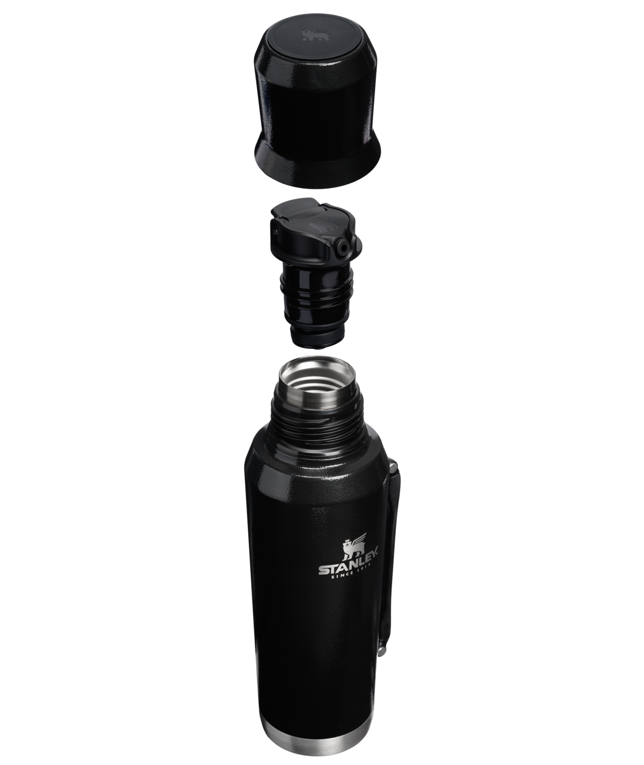 Stanley 1913 Garrafa Térmica Mate Hammertone Black 1.2L  | View 2