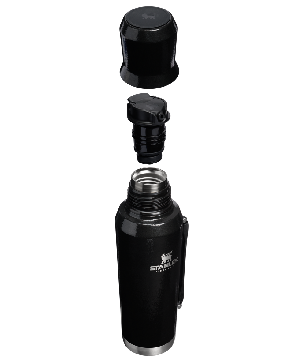 Stanley 1913 Garrafa Térmica Mate Hammertone Black 1.2L