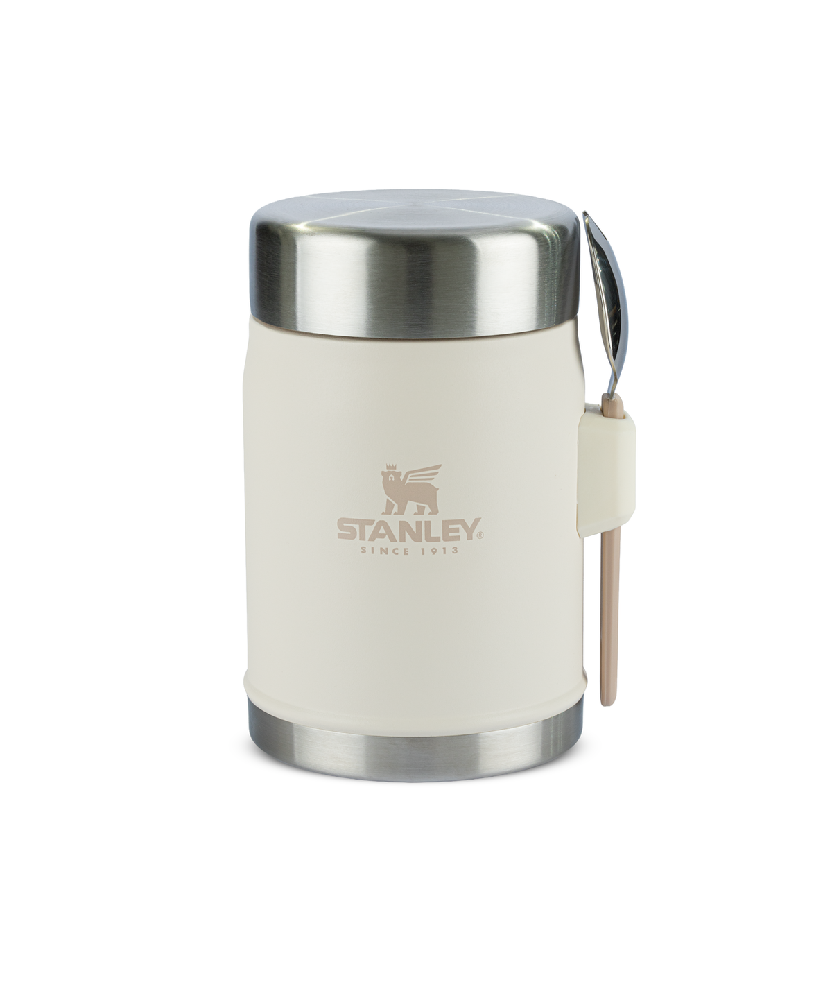 Stanley 1913 Pote Térmico com Garfolher Cream 414ml