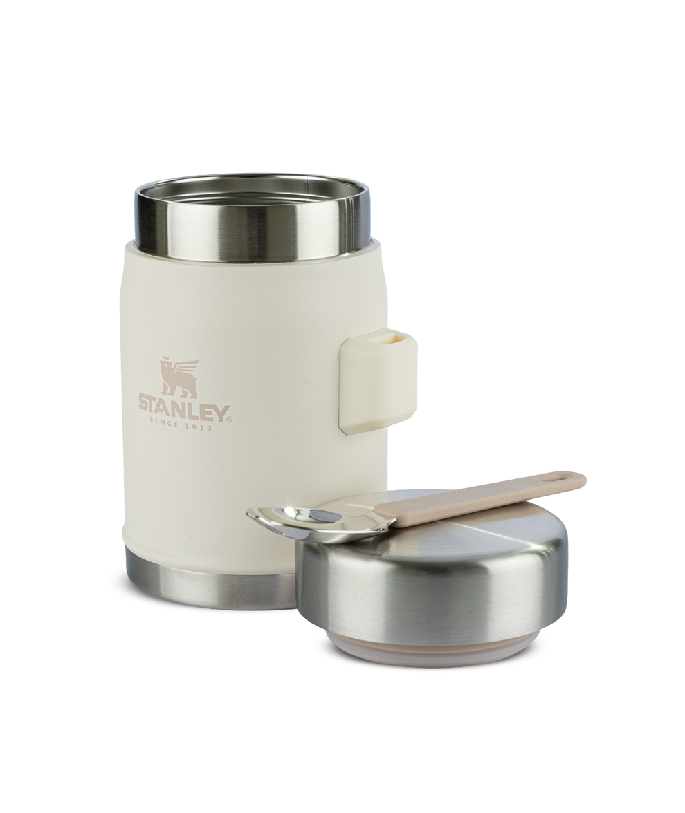 Stanley 1913 Pote Térmico com Garfolher Cream 414ml