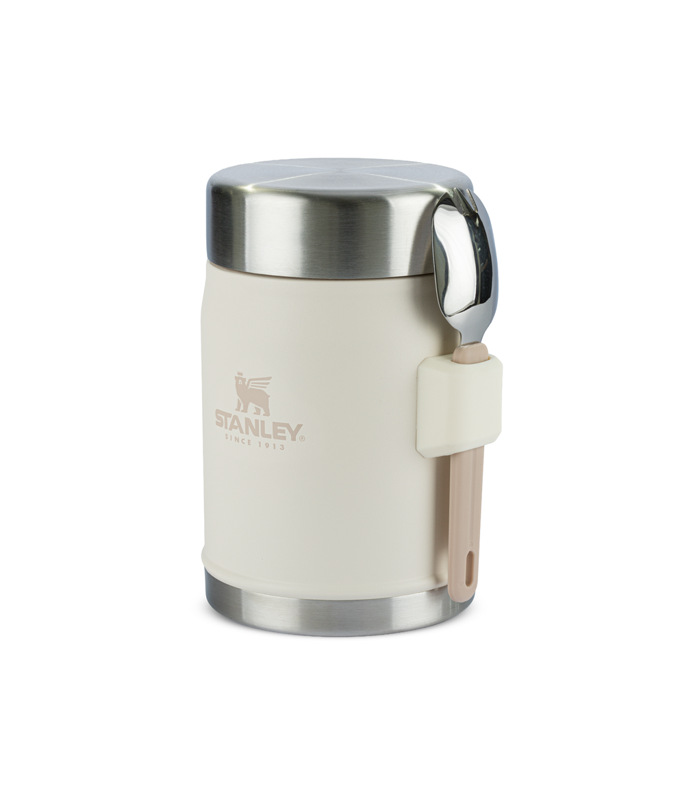 Stanley 1913 Pote Térmico com Garfolher Cream 414ml