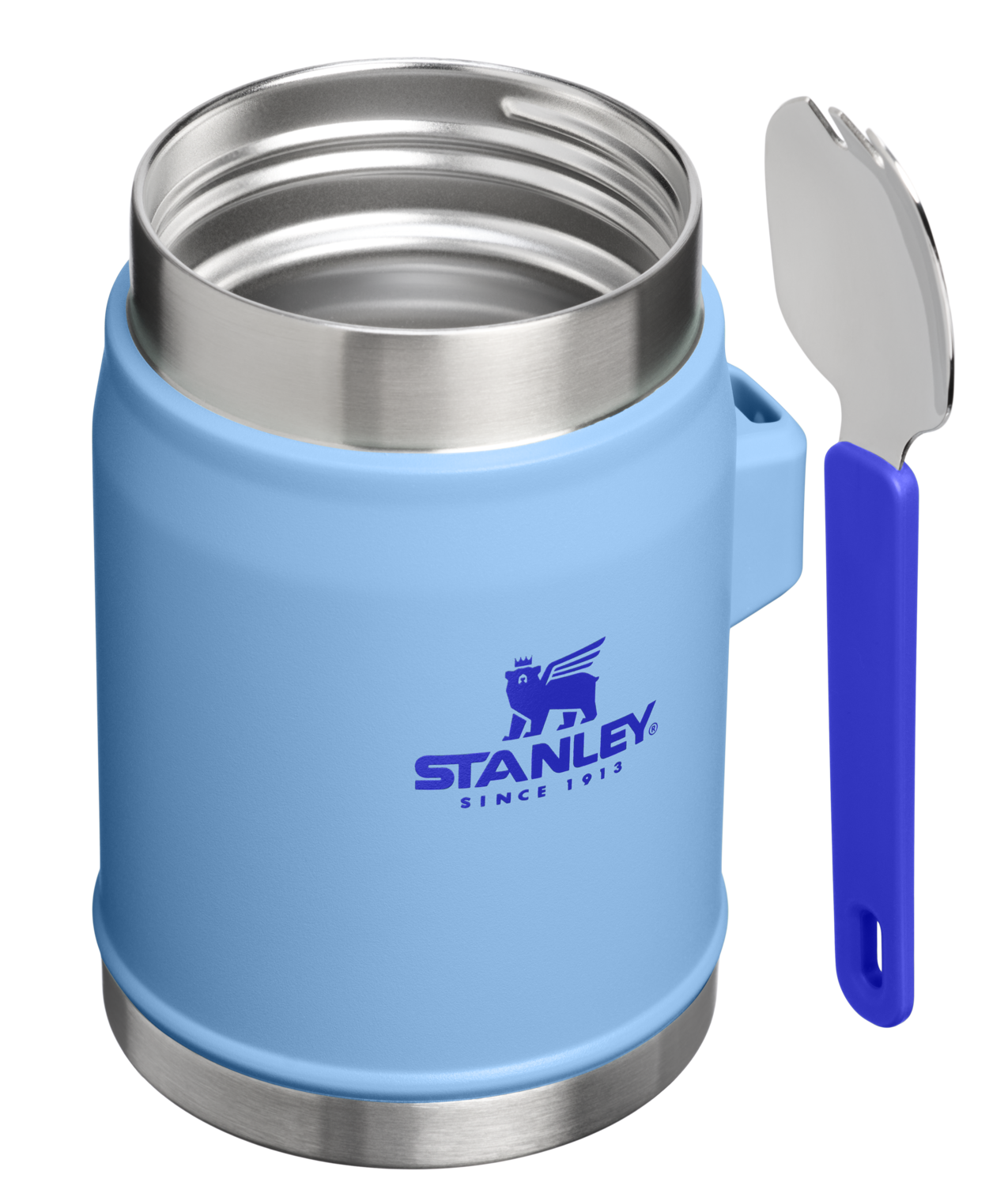 Pote Térmico com Garfolher Blue Sky | 414ml