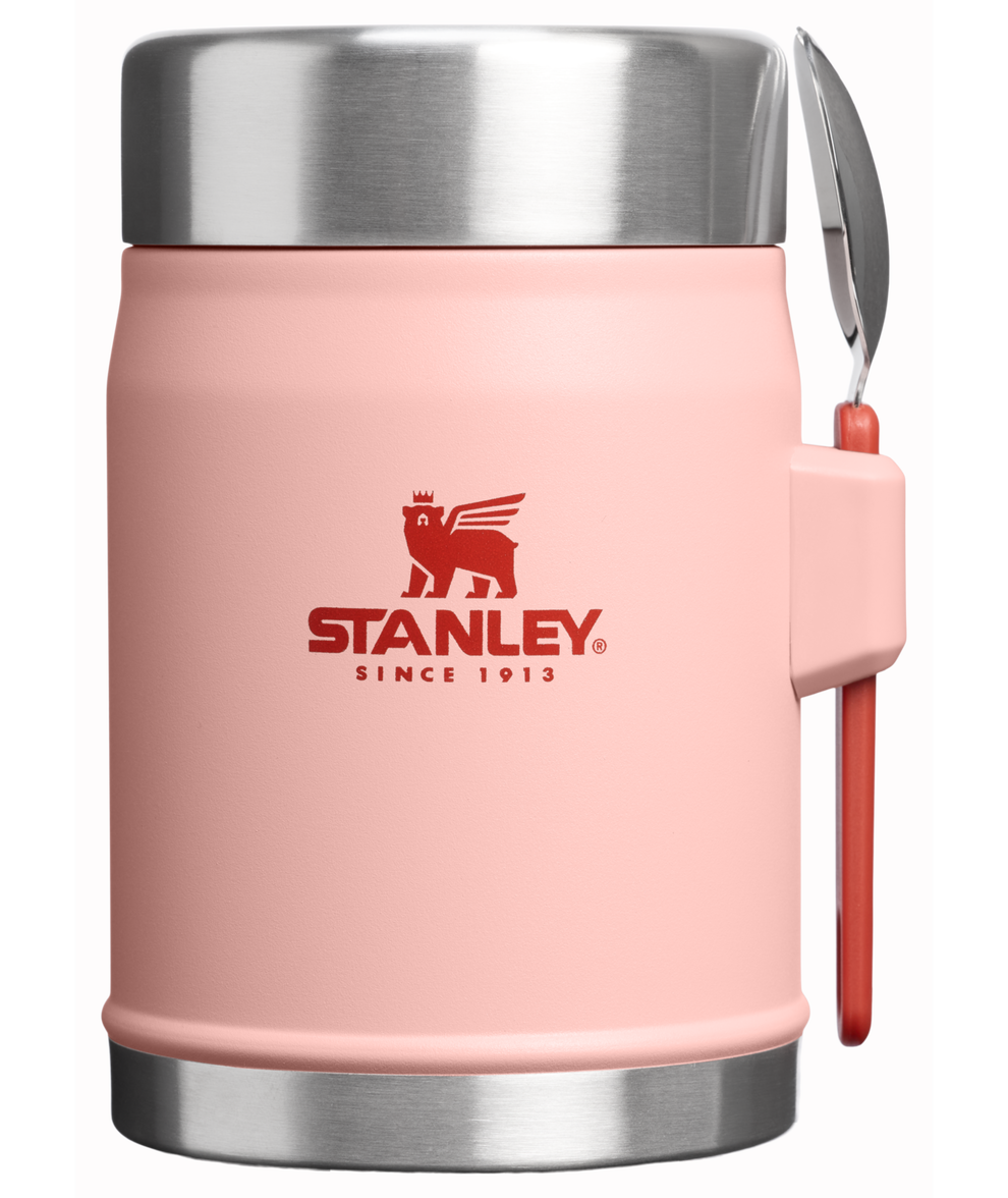 Stanley 1913 Pote Térmico com Garfolher Peach Rose 414ml