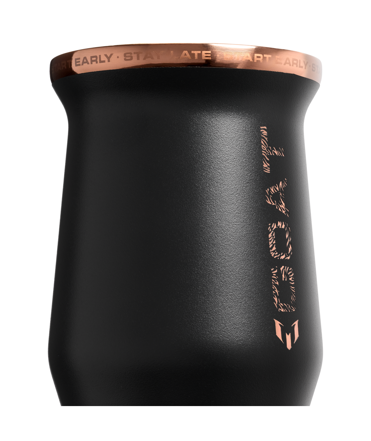 Cuia Térmica Mate Messi Black Stanley | 236ml