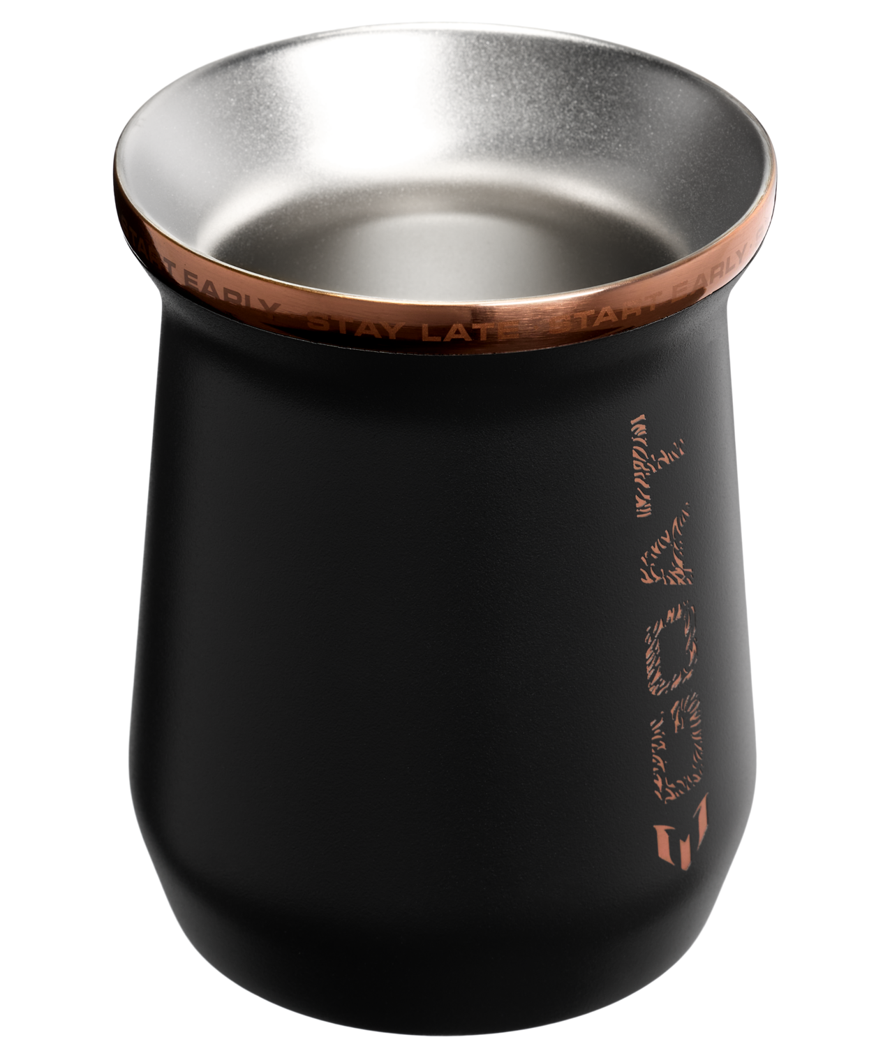 Cuia Térmica Mate Messi Black Stanley | 236ml