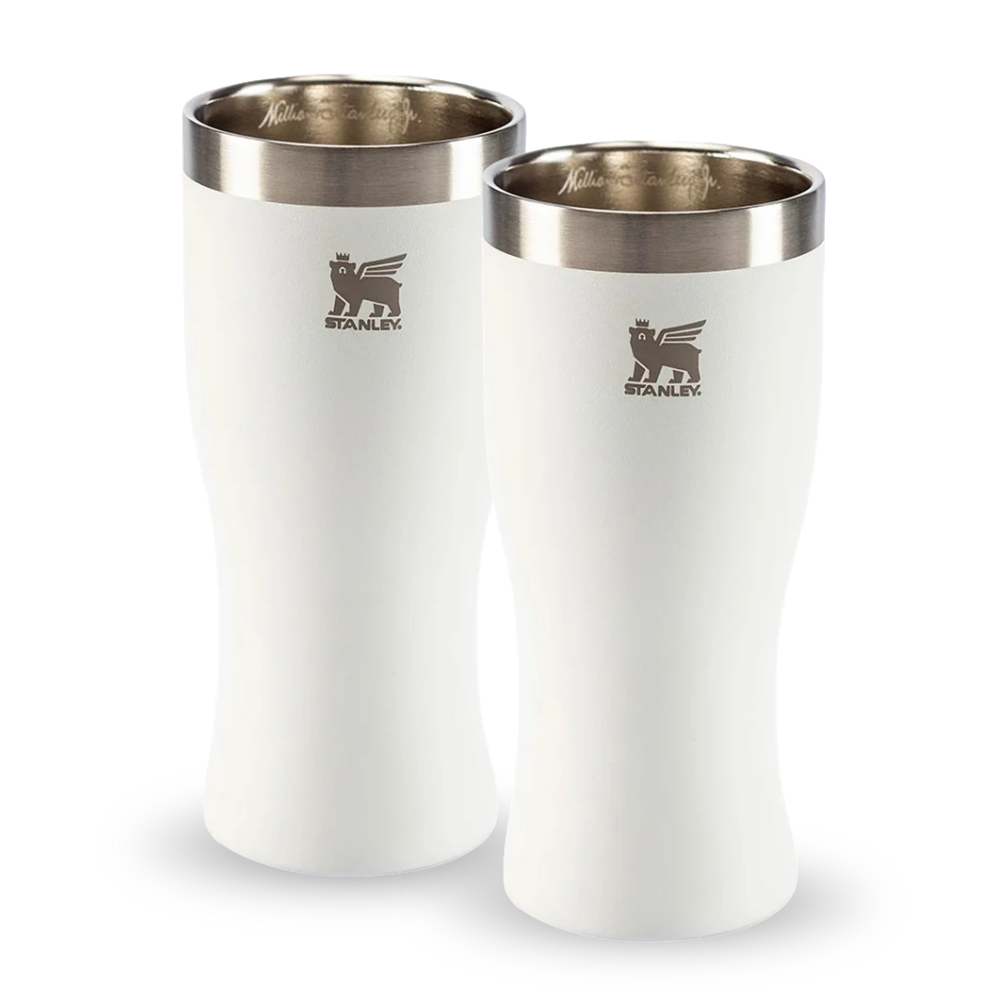 Kit 2 Pilsner Glass Happy Hour Stanley 1913 Pale Stone | 444ml