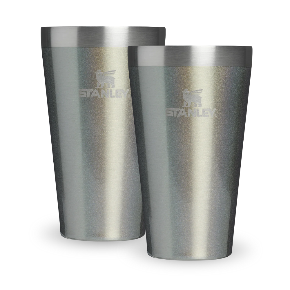 Kit 2 Copos Térmicos Stainless Steel Shimmer Stanley 1913 | 473ml
